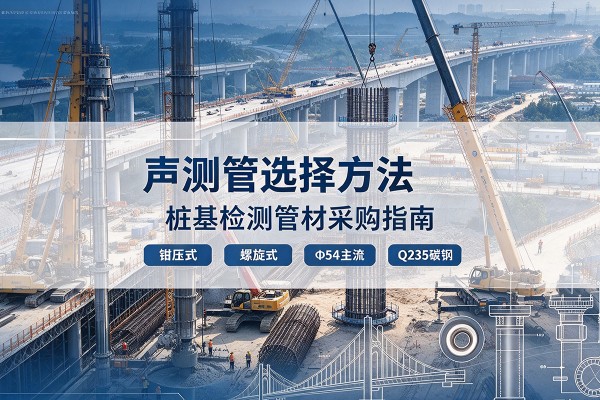 金城江声测管选型标准