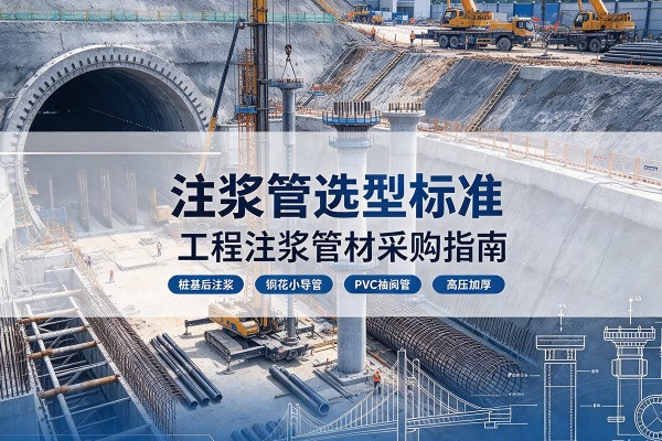 金城江注浆管选型标准
